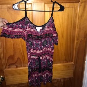Medium Cold Shoulder Romper